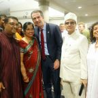Gubernatorial candidate Ralph Northam leads Virginia Democrats in celebrating Diwali