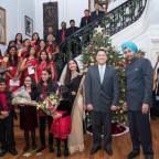A mix of Indian flavors at Christmas celebration by Embassy in Washington