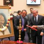 Year-long celebrations for Mahatma Gandhi’s 150th birth anniversary begin in Washington with Capitol Hill event