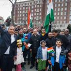 Overflow crowd for India’s 70th Republic Day celebration at Indian Embassy in Washington